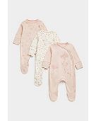 Mothercare best sale towelling sleepsuits