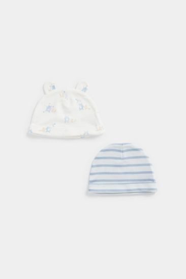 Mothercare My First Bear Baby Hats - 2 Pack