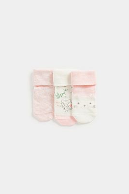 NB GIRLS MOUSE /WHITE 1 - 6 Months
