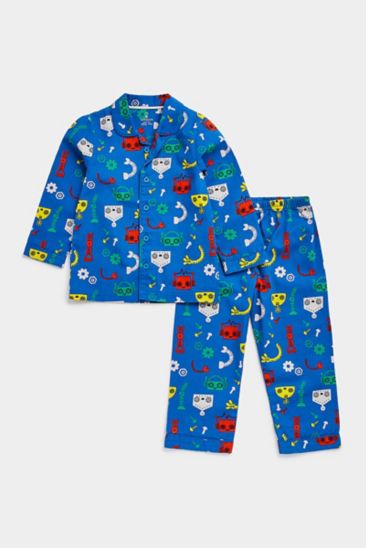 Mothercare Robot Woven Pyjamas