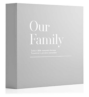 Our Family Coffee Table Photo Album