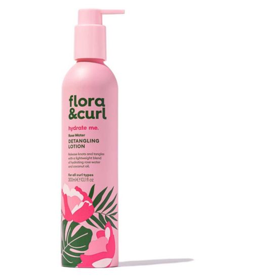 Flora & Curl Rose Water & Honey Leave-in Detangler