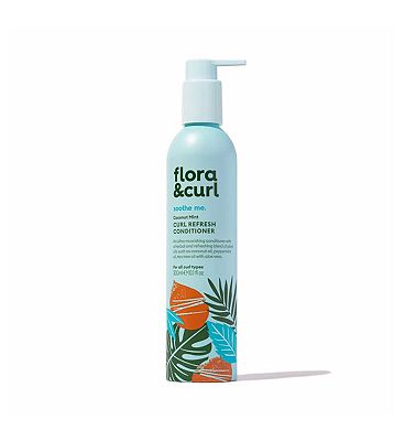 Image of Flora & Curl Coconut Mint Curl Refresh Conditioner
