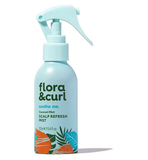 Flora & Curl Coconut Mint Scalp Refresh Mist 100ml