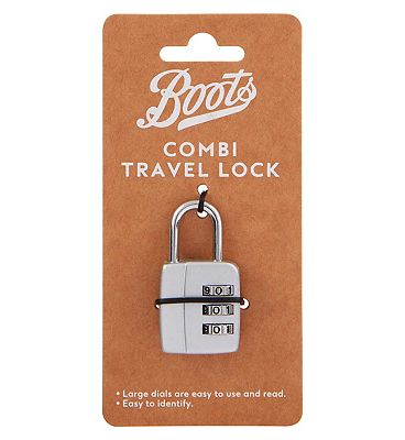 Suitcase store locks boots