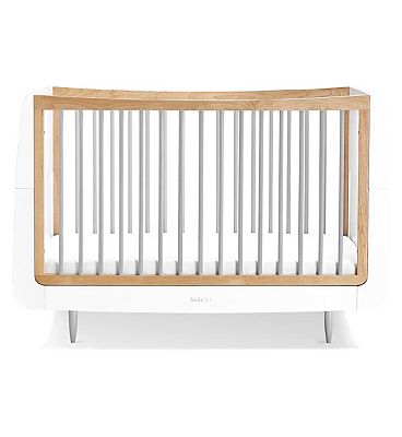 SnuzKot Skandi Cot Bed - Grey