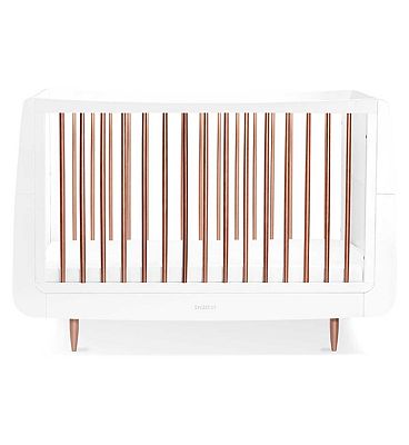 SnuzKot Skandi Cot Bed - Rose Gold