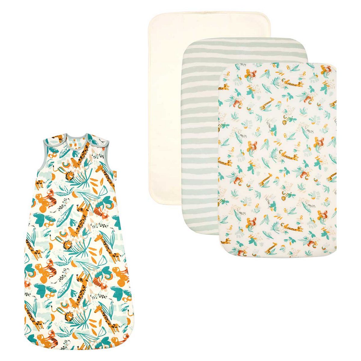 Tutti Bambini Bedside Crib Bundle - Run Wild