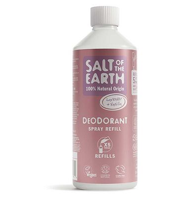 Salt of the Earth Refill Bottle Lavender & Vanilla Natural Deodorant - 500ml