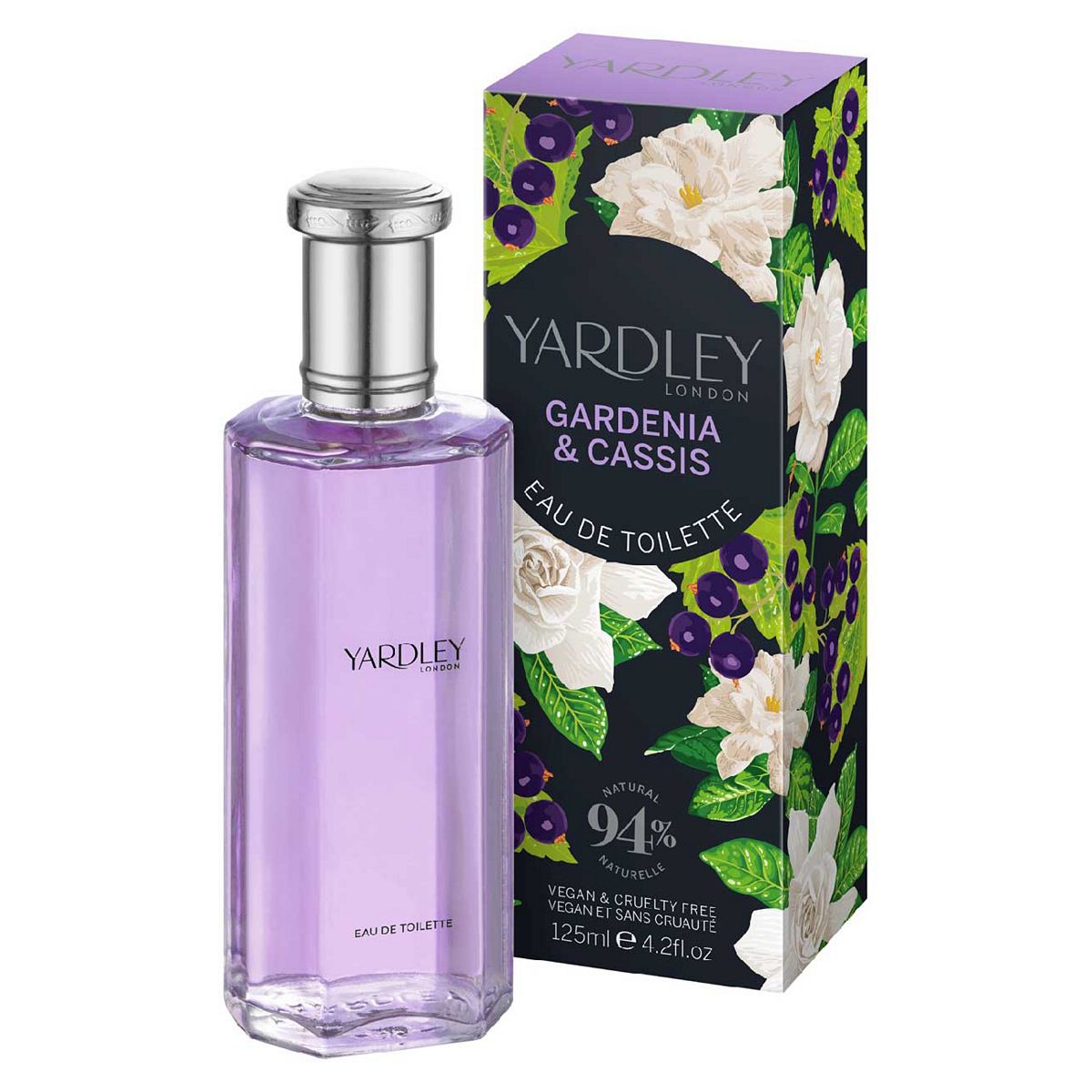 Yardley Gardenia & Cassis Eau De Toilette 125ml