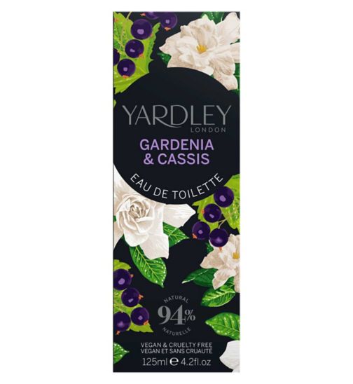 Yardley Gardenia & Cassis Eau de Parfum 125ml