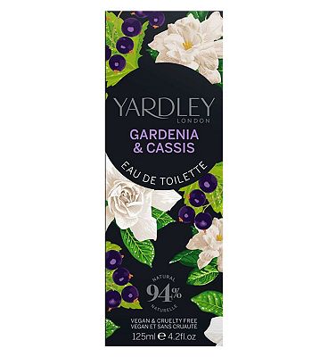 Yardley Gardenia & Cassis Eau de Toilette 125ml