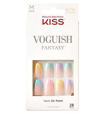 Kiss Voguish Fantasy  French Nails Disco Ball