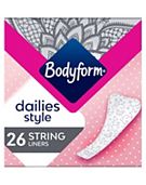 Bodyform Dailies String Panty Liners 26 pack