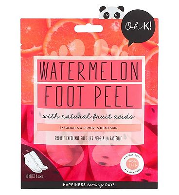 oh k! foot peel watermelon pink - 40ml