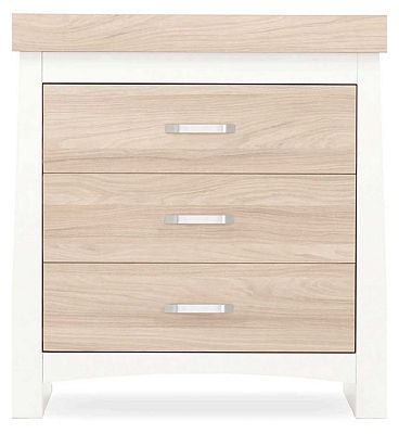 CuddleCo Ada Dresser Changer  White and Ash