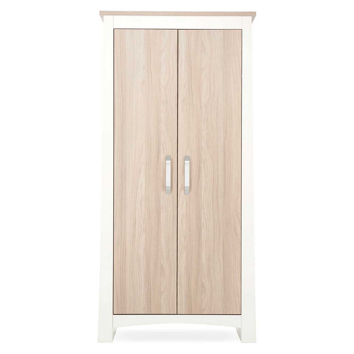 Cuddleco Ada 2 Door Nursery Wardrobe – White And Ash