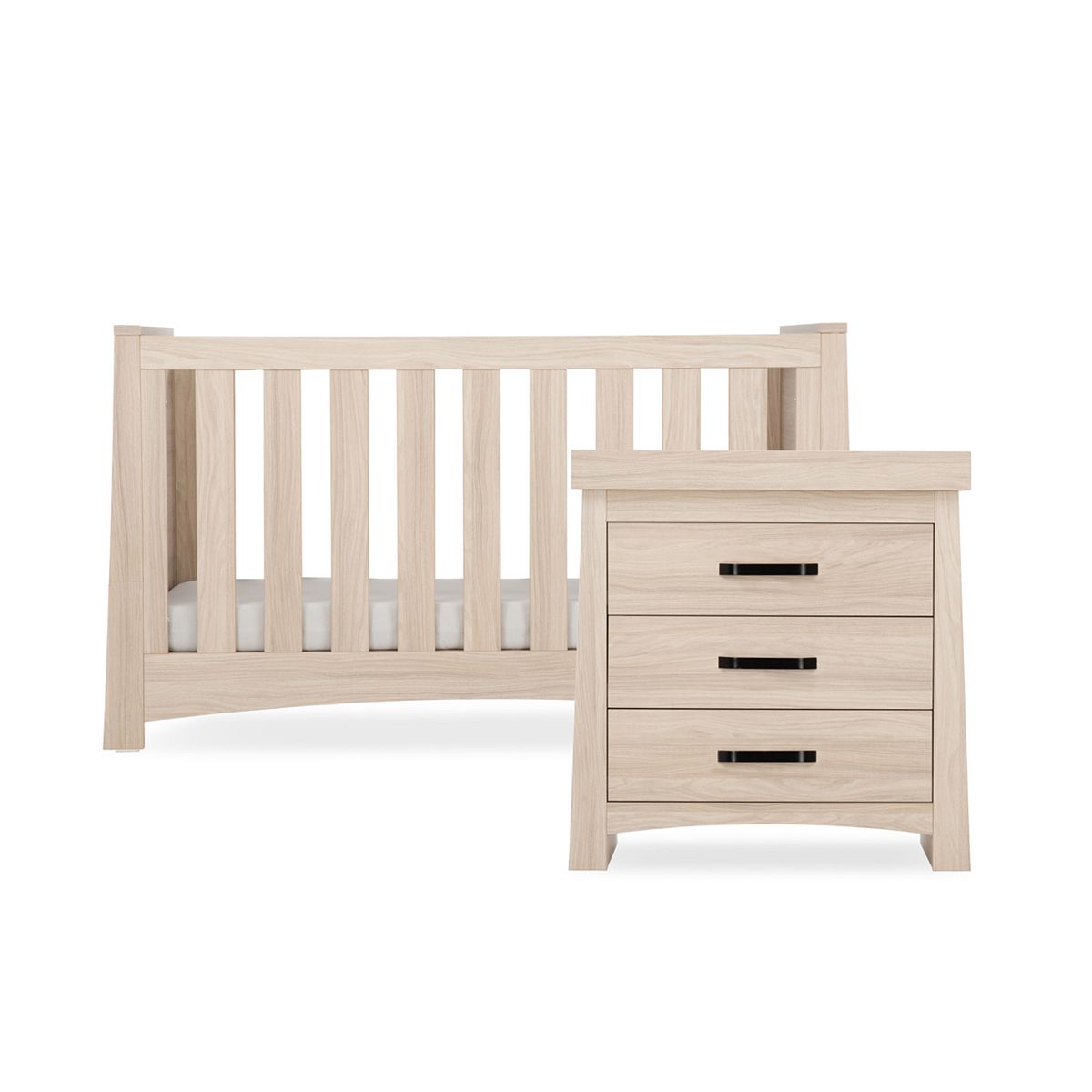 Cuddleco Isla 2 Piece Nursery Furniture Set – Ash