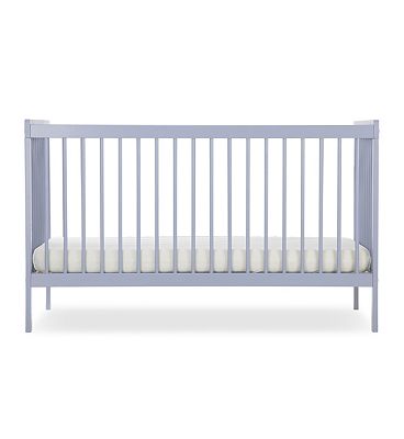 CuddleCo Nola Cot Bed - Flint Blue