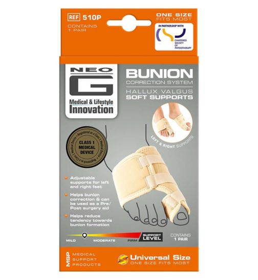 Neo G Bunion Support - Left & Right - One Pair