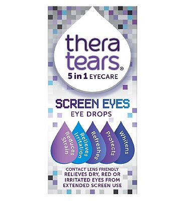 TheraTears Screen Eyes 5 in 1 Eye Drops 10ml