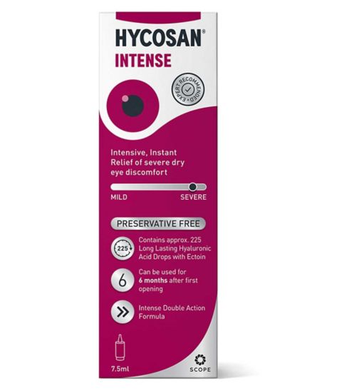 Hycosan Intense Eye Drops - 7.5ml