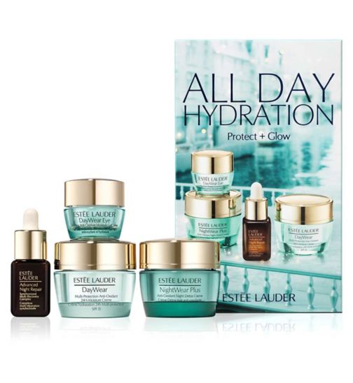 Estée Lauder DayWear Moisturiser All Day Hydration Protect + Glow 4-Piece Gift Set