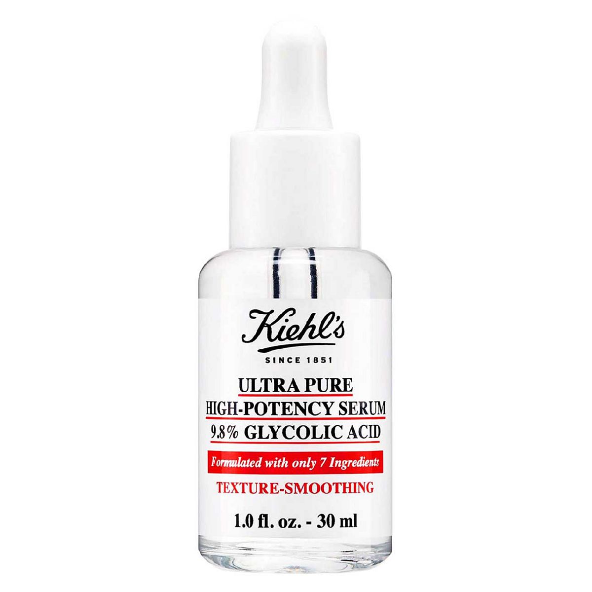 Kiehl's Kiehls Ultra Pure High-Potency Serum 9.8% Glycolic Acid (Texture-Smoothing) 30ml