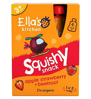 Ella's squishy apple + straw 100g 4s