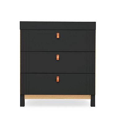 CuddleCo Rafi Dresser Changer - Oak and Black