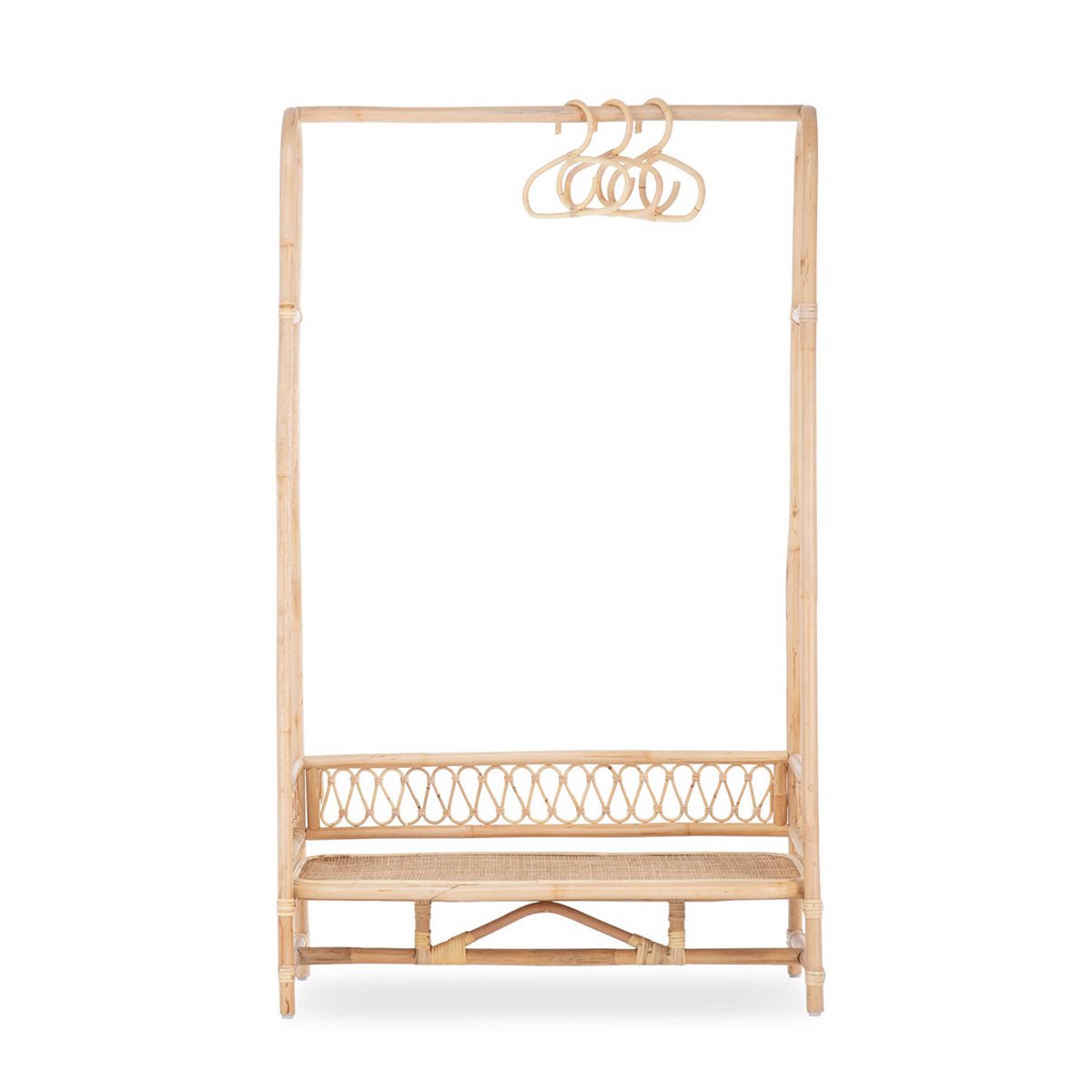 Cuddleco Aria Clothes Rail - Rattan