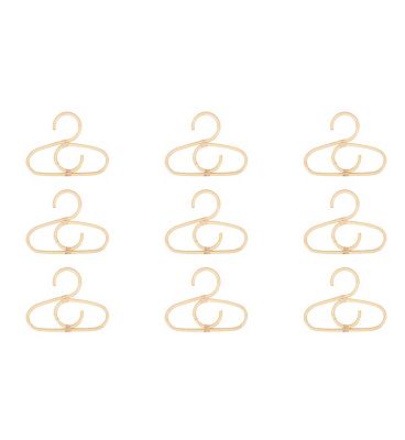 CuddleCo Aria Set of 9 Hangers  - Rattan