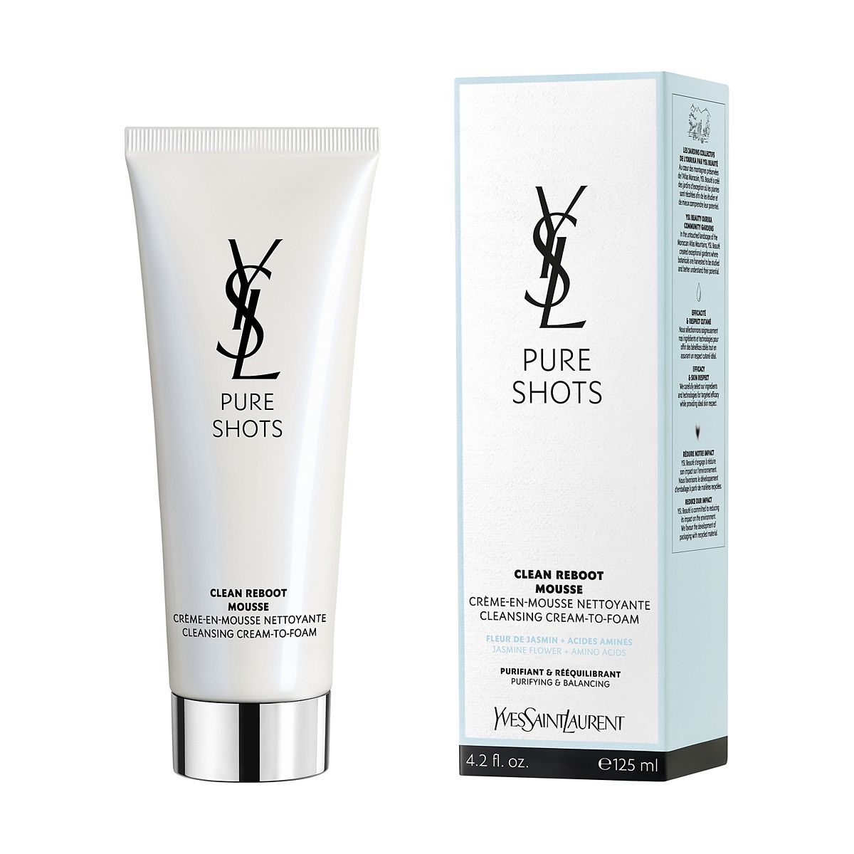 Yves Saint Laurent Ysl Pure Shots Clean Reboot Cleanser 125ml