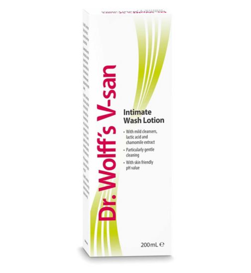 Dr Wolff's V-san Intimate Wash Lotion 200ml