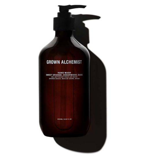 Grown Alchemist Hand Wash: Sweet Orange, Cedarwood, Sage 500ml
