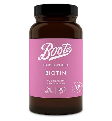 Boots Hair Formula Biotin 90 Tablets