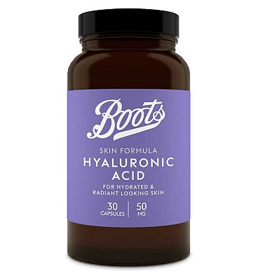 Boots Skin Formula Hyaluronic Acid 30 Capsules