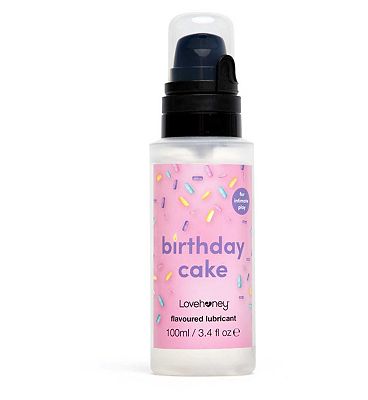 LubeLife + Limited Edition Water-Based Birthday Cake Flavored