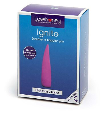 Lovehoney Ignite 20 Function Flickering Vibrator Pink