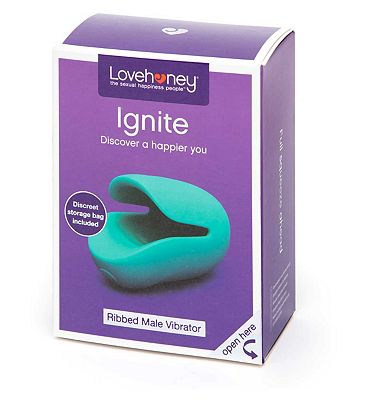 Lovehoney Ignite 20 Function Ribbed Male Vibrator