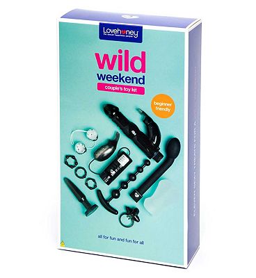 Lovehoney Wild Weekend Mega Couples' Sex Toy Kit - Boots