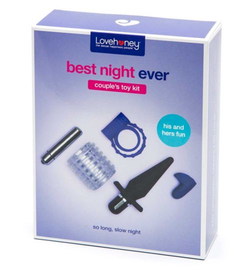Lovehoney Best Night Ever couples' Sex Toy Set