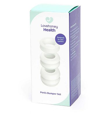 Lovehoney Health Stackable Penis Bumper Set Boots