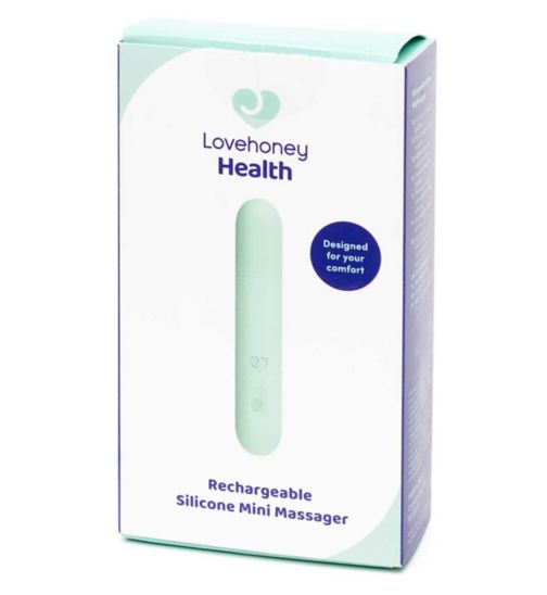 Lovehoney Health Rechargeable 5 Speed Silicone Bullet Massager