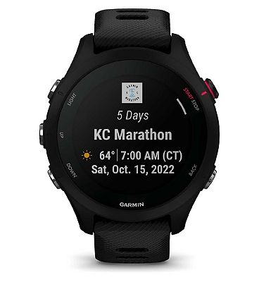 Garmin Forerunner 255S Music GPS Running Smartwatch - Black