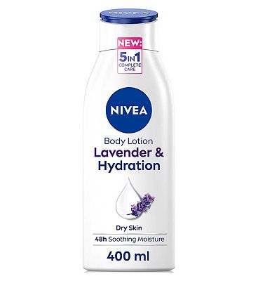 NIVEA Lavender & Hydration Body Lotion for Dry Skin 400ml