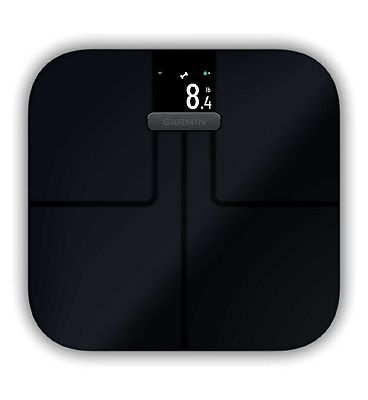 Garmin Index S2 (Black) Smart scale with Wi-Fi connectivity at