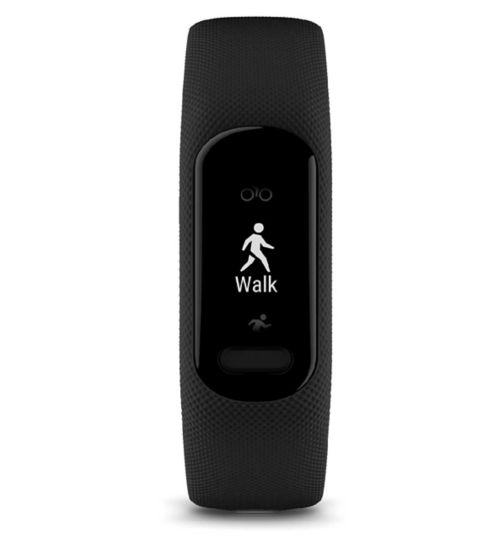 Garmin Vívosmart® 5 Smartwatch, Small/Medium - Black