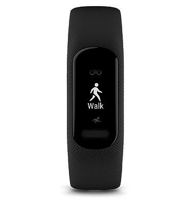 Garmin Vvosmart 5 Smartwatch, Small/Medium - Black