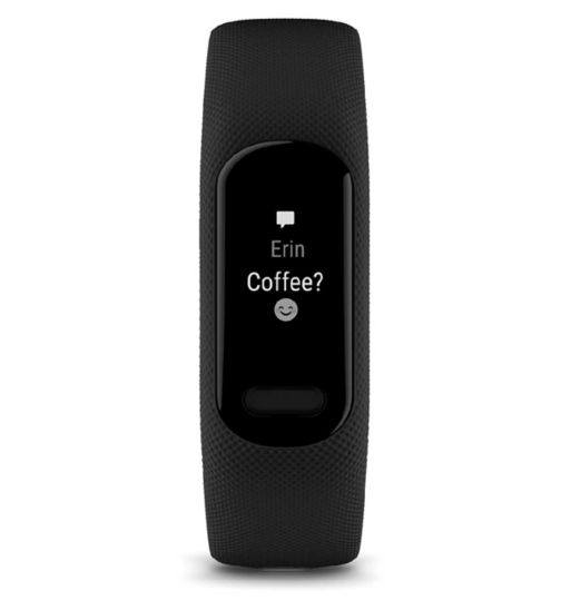 Garmin Vívosmart® 5 Smartwatch, Large - Black